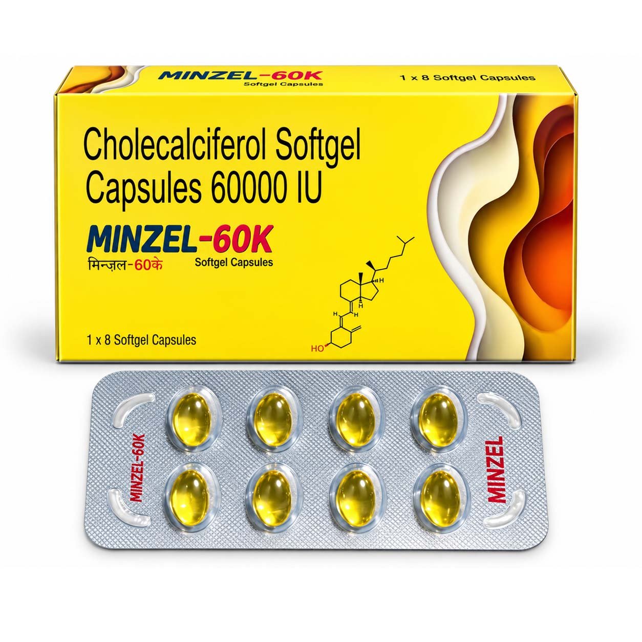 Minzel-60K Softgel Capsules - Capsule | Minzel Pharma