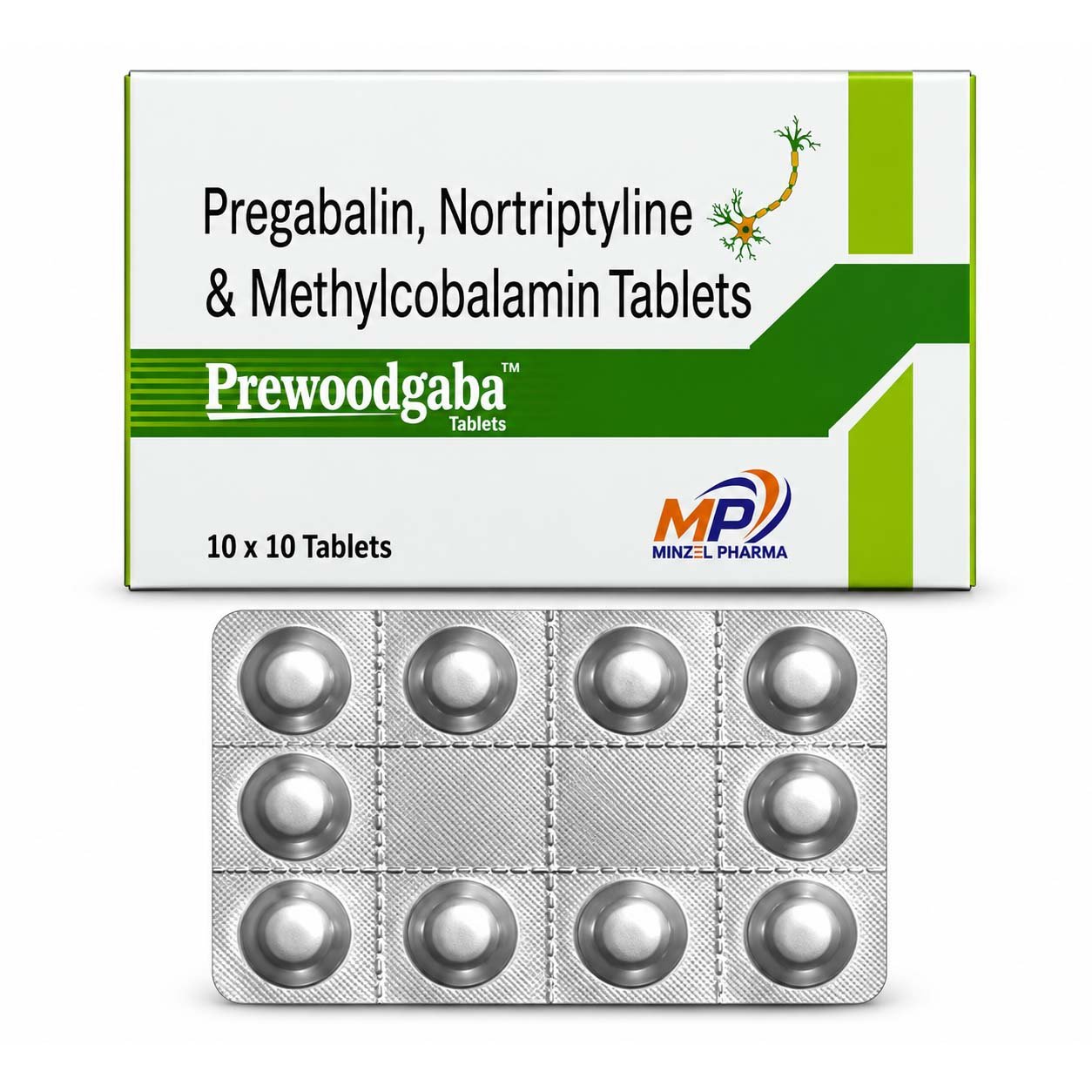 Prewoodgaba Tablets - Tablet | Minzel Pharma