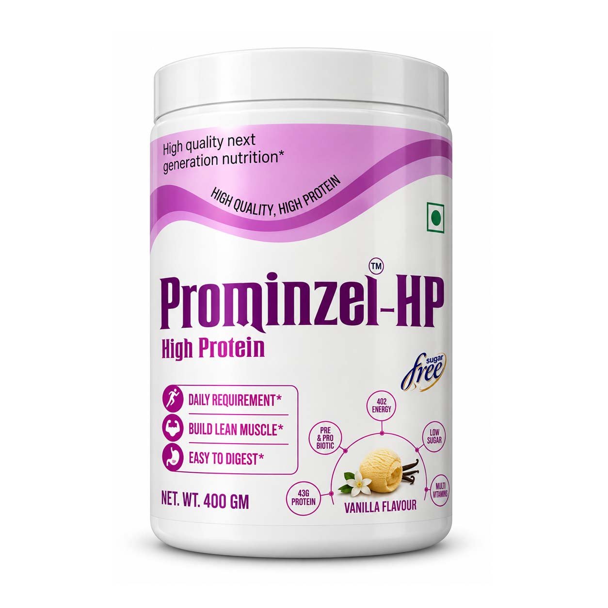 Prominzel-HP High Protein Powder - Powder | Minzel Pharma