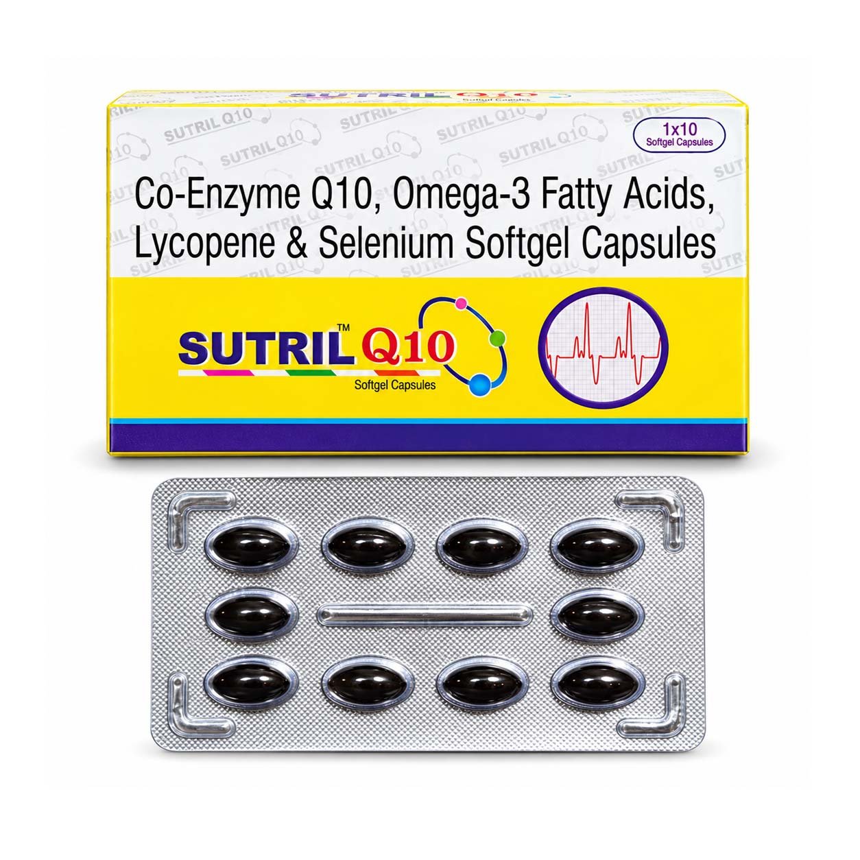 Sutril Q10 Softgel Capsules - Capsule